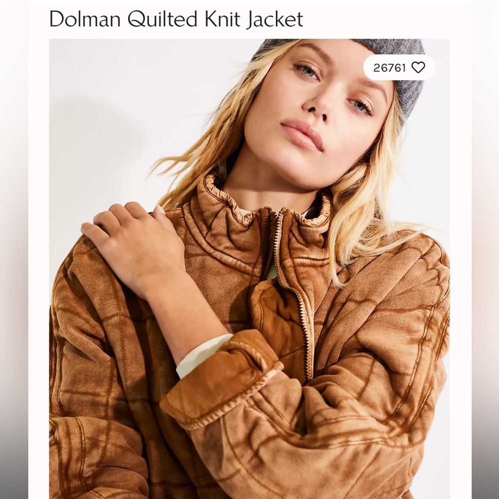 Free People Dolman Jacket size Medium